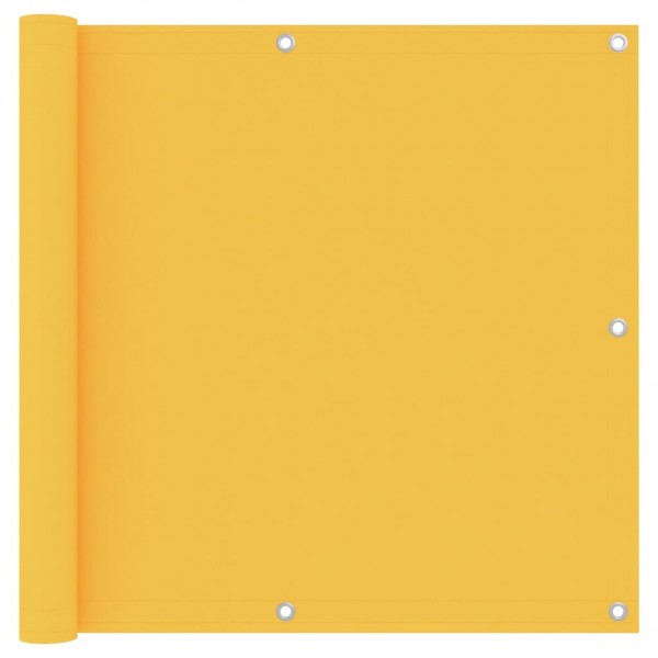 Toldo para balcón tela oxford amarillo 90x400 cm D
