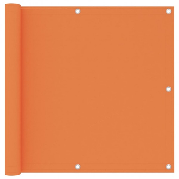 Toldo para balcão tecido Oxford laranja 90x300 cm D