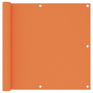 Toldo para balcón tela oxford naranja 90x400 cm D