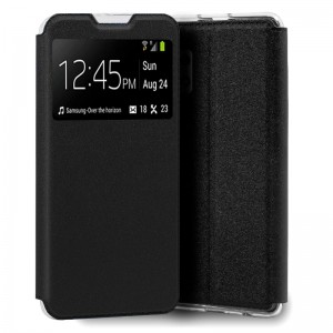 Funda COOL Flip Cover para Samsung A325 Galaxy A32 4G Liso Negro D