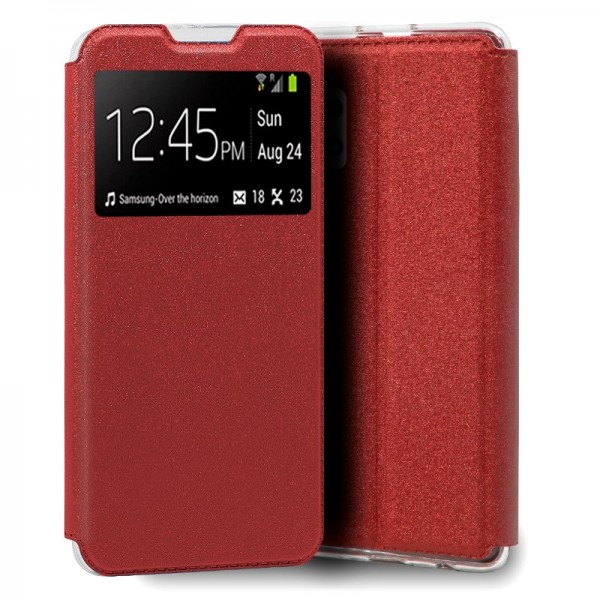 Funda COOL Flip Cover para Samsung A325 Galaxy A32 4G Liso Rojo D