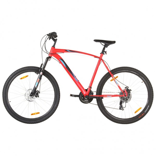 Bicicleta de montanha 21 velocidades 29 polegadas roda 53 cm vermelho D