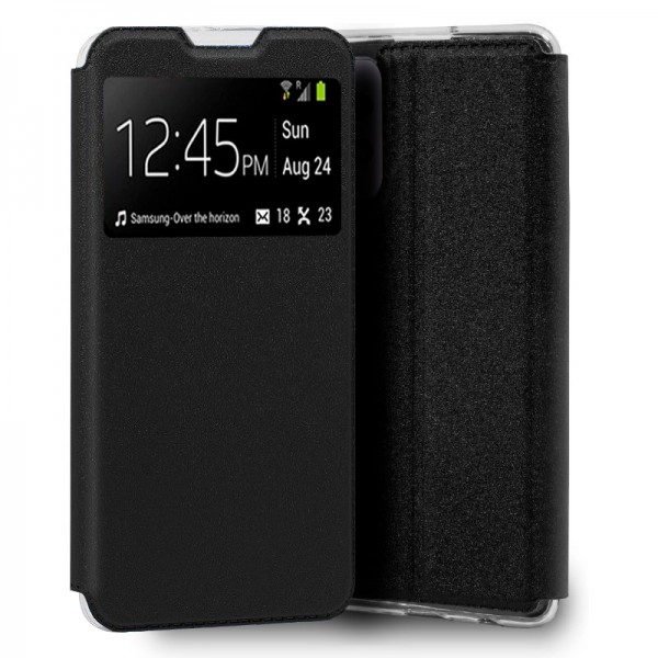 Funda COOL Flip Cover para Samsung A525 Galaxy A52 / A52 5G Liso Negro D