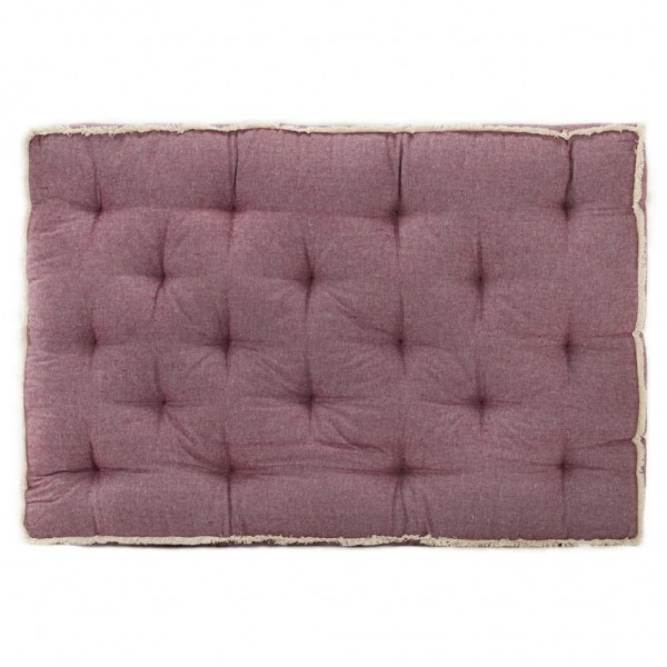 Cama de sofá de paletes de bordeaux 120x80x10 cm D