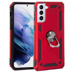 Carcaça COOL para Samsung G996 Galaxy S21 Plus anel rígido vermelho D