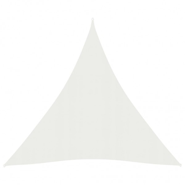 Toldo de vela HDPE blanco 160 g/m² 4x5x5 m D