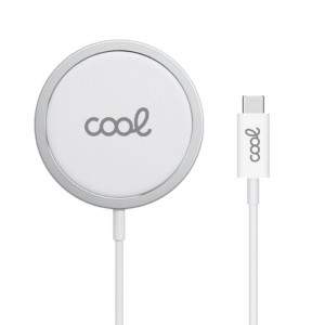 Dock MAGNÉTICO Base de carregamento Qi Smartphones sem fio COOL Branco D