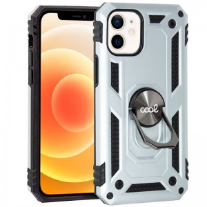 Carcasa COOL para iPhone 12 mini Hard Anilla Plata D