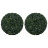 Bolas de buxos artificiais 2 pcs 52 cm 1