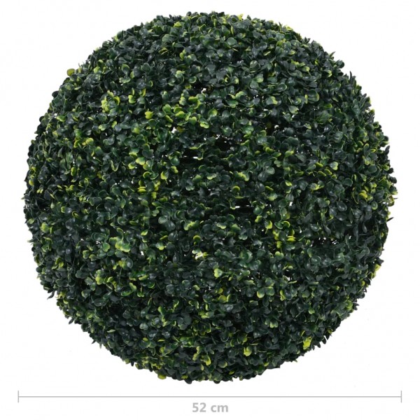 Bolas de buxos artificiais 2 pcs 52 cm M 4