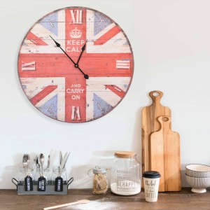 Reloj vintage de pared UK 60 cm D