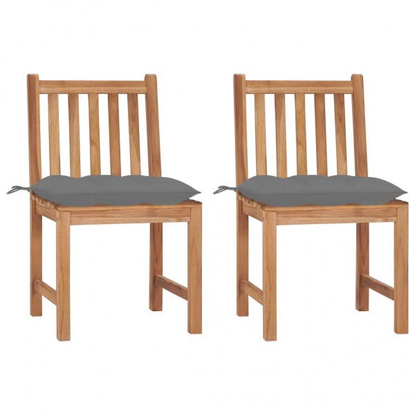 Cadeiras de jardim de madeira sólida de teca D