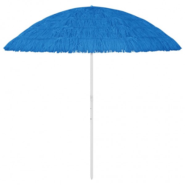 Um guarda-chuva de praia azul de Havai D