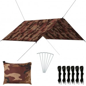 Lona de exterior camuflaje 3x2.85 m D