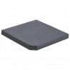 Base con peso para sombrilla de granito negro cuadrada 25 kg 1