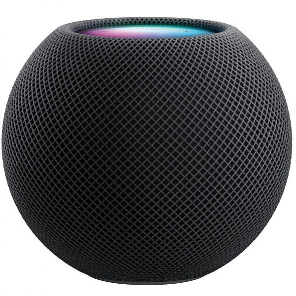 Apple HomePod mini alto-falante inteligente cinza espaço D