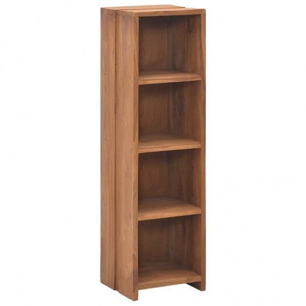 Estantería librería de madera maciza de teca 30x30x110 cm D