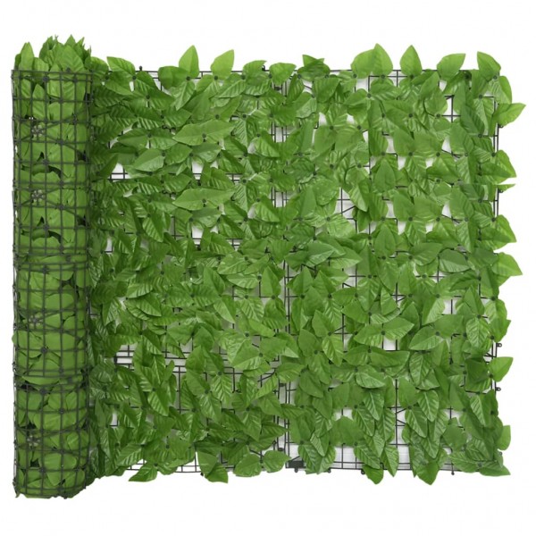 Toldo para balcón con hojas verde 300x100 cm D