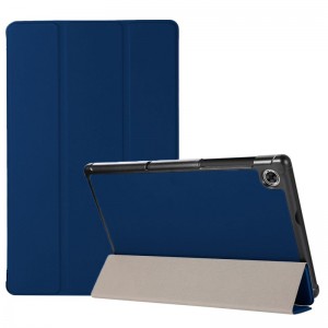Fundação COOL para Lenovo Tab M10 HD 2a Gen (TB-X306) Polipelo Liso Azul 10,1 polegadas D