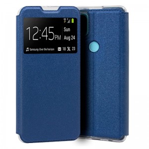 Fundação COOL Capa de Flip para Realme C21 Lise azul D