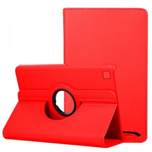 Fundação COOL para Samsung Galaxy Tab A7 Lite T220 / T225 Polipiel Liso Vermelho 8.7 polegadas D