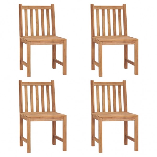 Cadeiras de jardim 4 unidades D