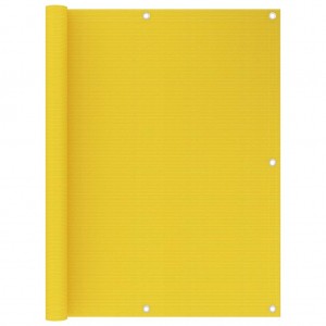 Toldo para balcão HDPE amarelo 120x300 cm D