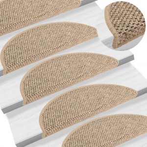 Almofada auto-adhesiva escada sisal 15 x 56 x 17 x 3 cm D