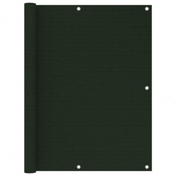 Toldo para balcão em HDPE verde escuro 120x300 cm D
