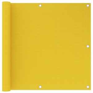 Toldo para balcón HDPE amarillo 90x600 cm D