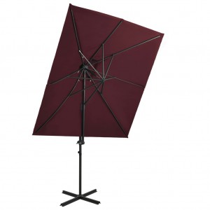 Um guarda-chuva de 250x250 cm D