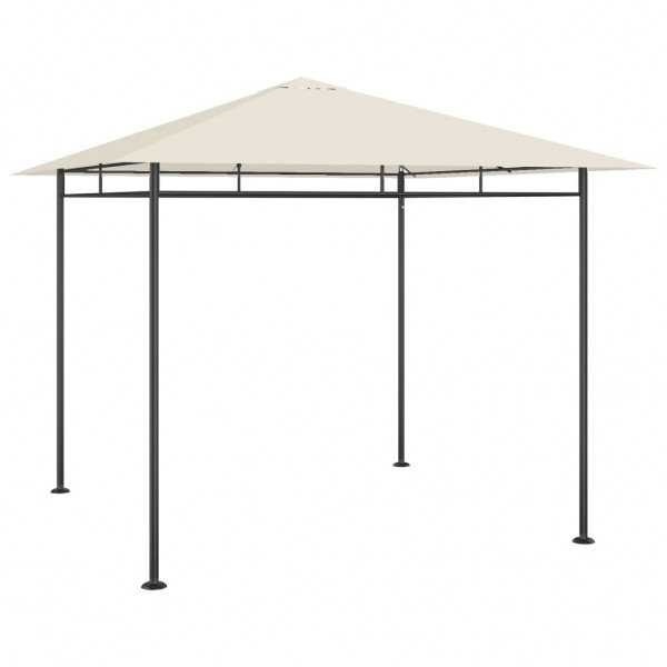 Cenador gris taupé 3x3x2.7 m 180 g/m² D