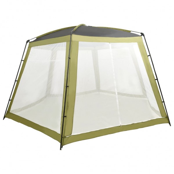 Tenda para piscina de tecido verde 590x520x250 cm D