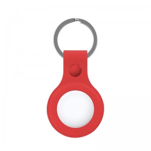 Chave do protetor COOL Compatível com AirTag Silicone Red D