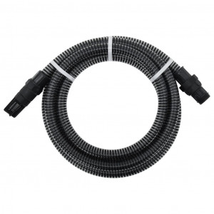 Tubos de sucção com conectores de PVC preto 26 mm 4 m D