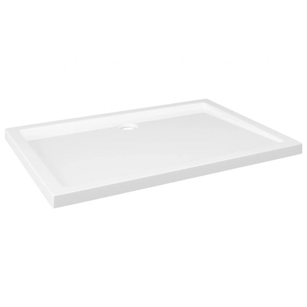 Plato de ducha rectangular ABS blanco 70x100 cm D